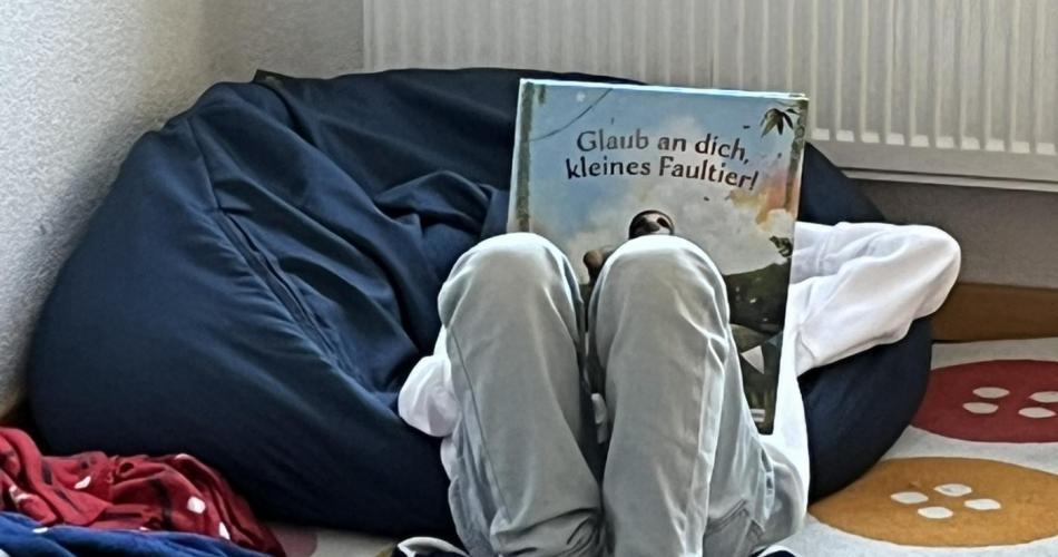 Wir lieben Bücher und daher haben wir auch eine gemeinsame Lesezeit!