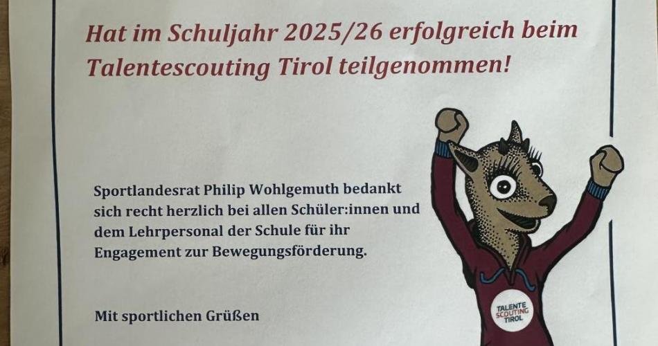 Talentescouting Tirol