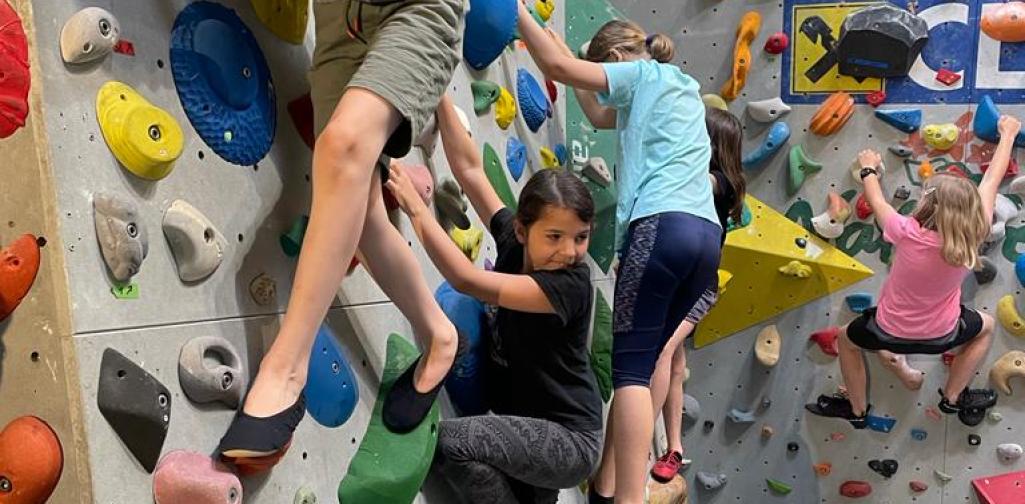 Klettern und Boulder 3a