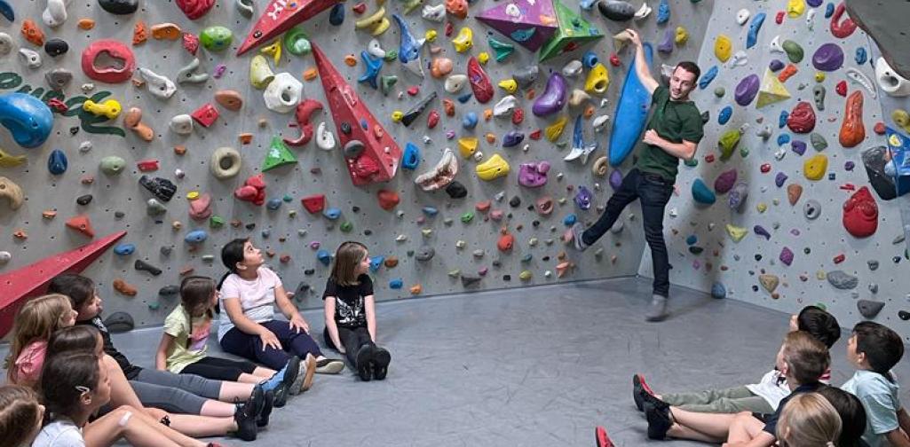 Klettern und Boulder 3a