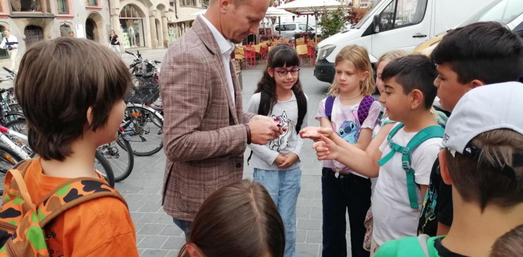 Eisgutscheineverteilung Eisgutscheineverteilung