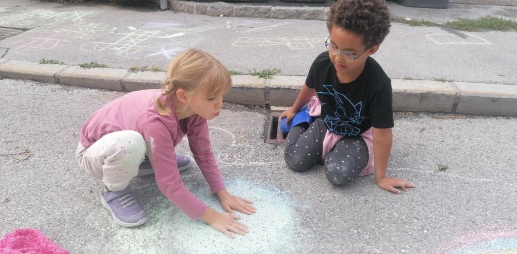 Straßenkreiden Straßenkreiden