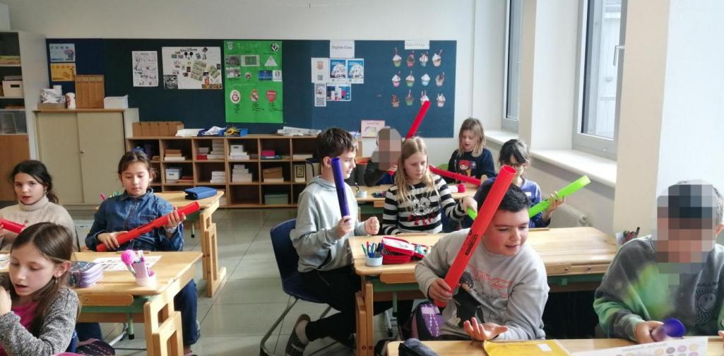 4a mit Boomwhacker 4a mit Boomwhacker