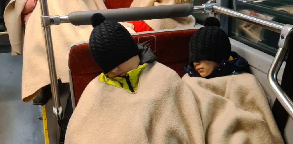 Abschließend wurden unsere fleißigen Helferlein wieder zurück zur Schule gefahren.